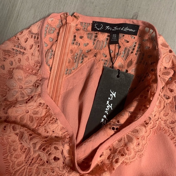 For Love & Lemons Lace Mini Skirt. - Picture 6 of 8